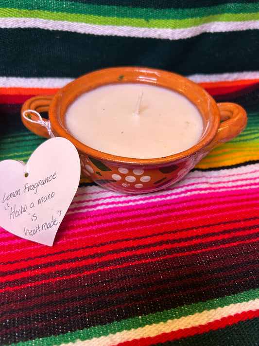 Cazuelita soy wax candles