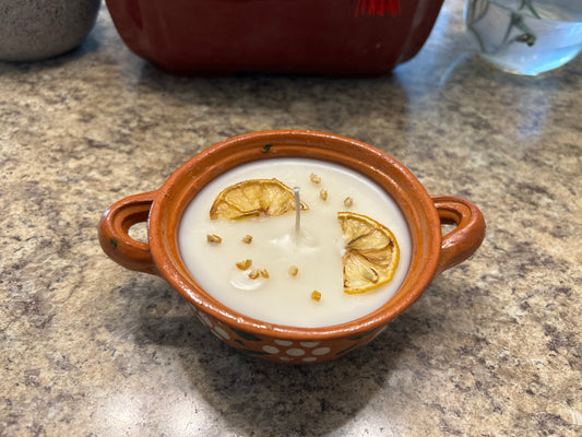 Mexican Cazuelita Candle