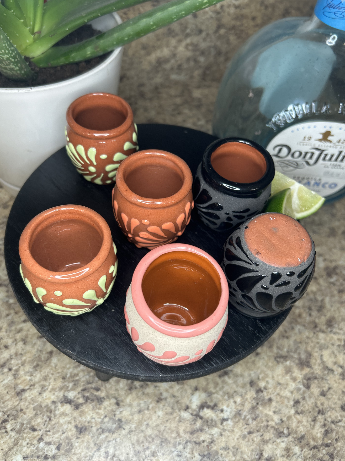 Handmade Barro Shot Glass