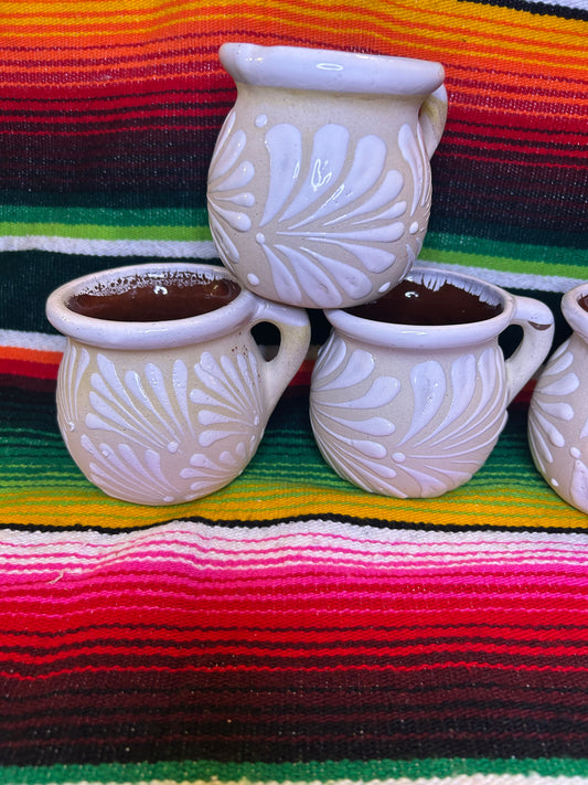 Jarrito clay mugs