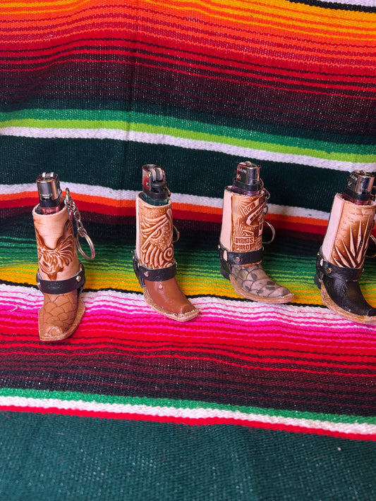 Keychain boot lighter