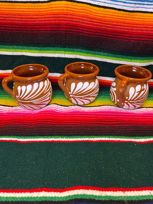 Clay mugs