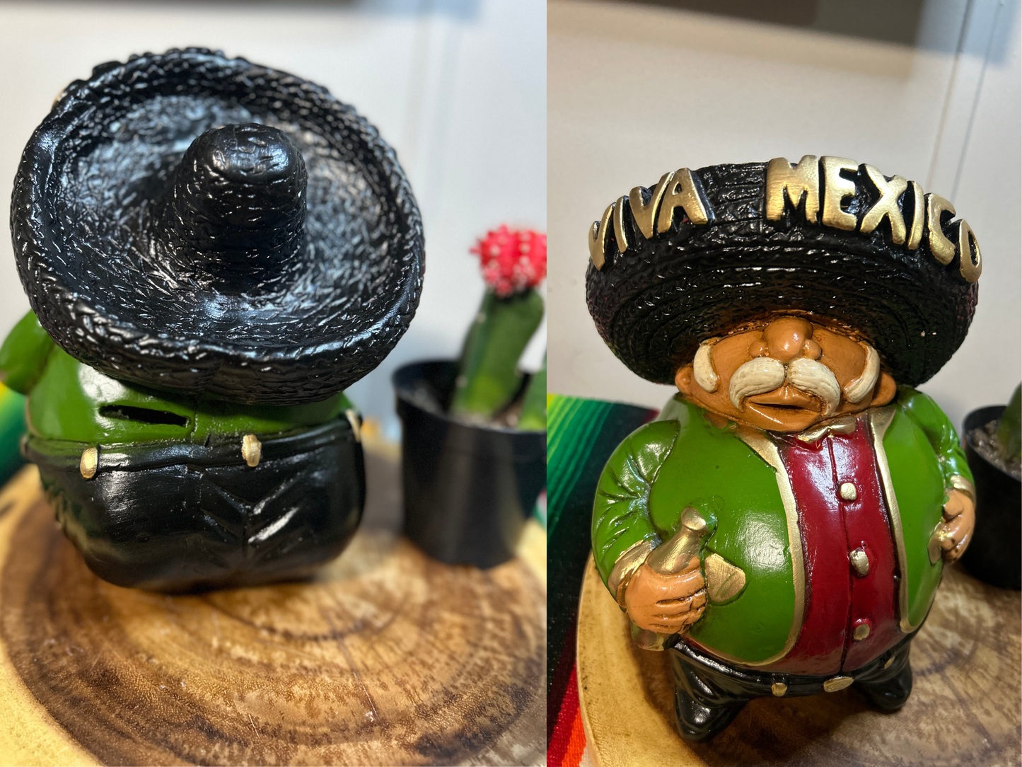 Sombrero Mexican Man Bank