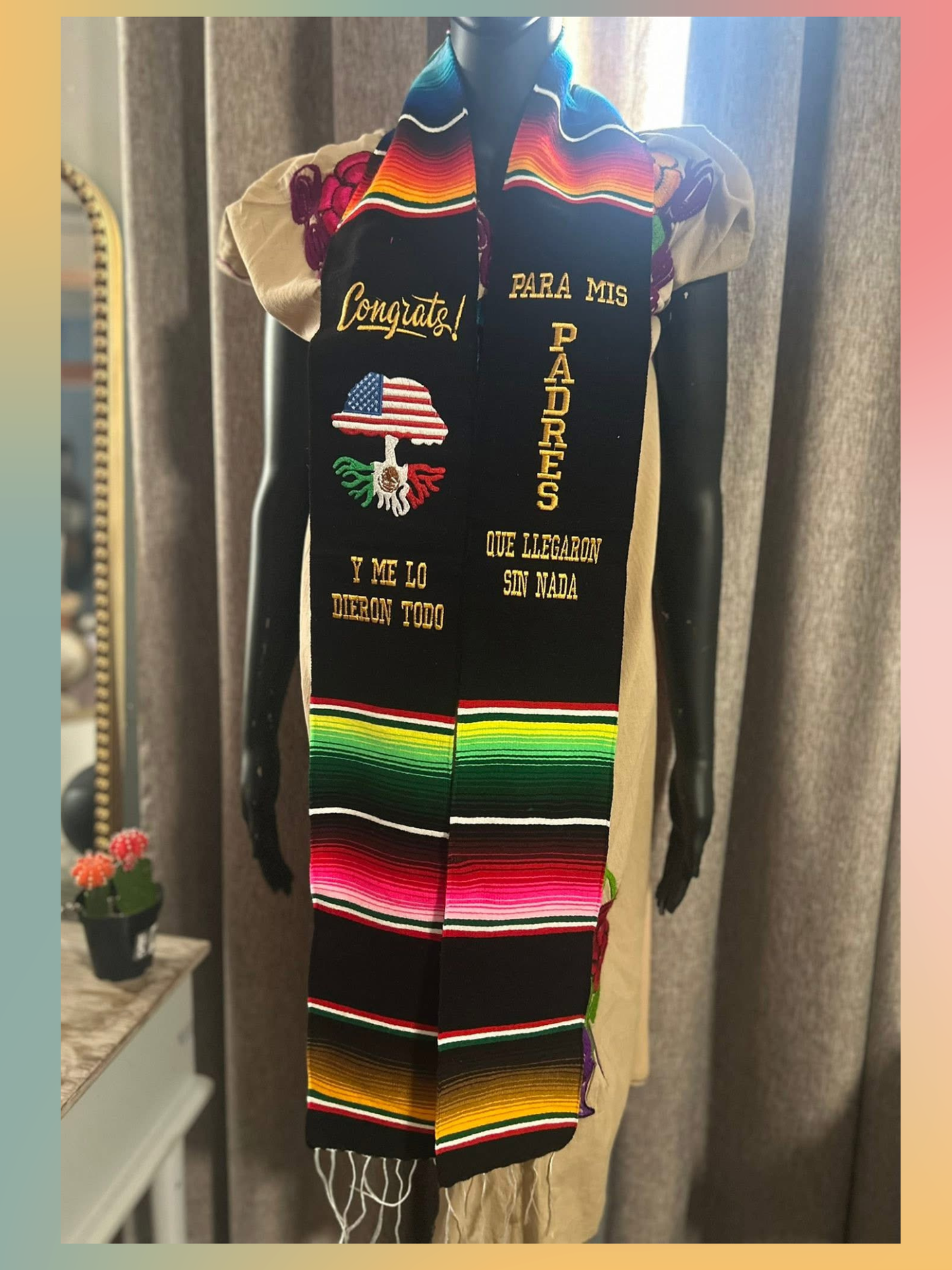 Mexican Graduation Stole Class Of 2026