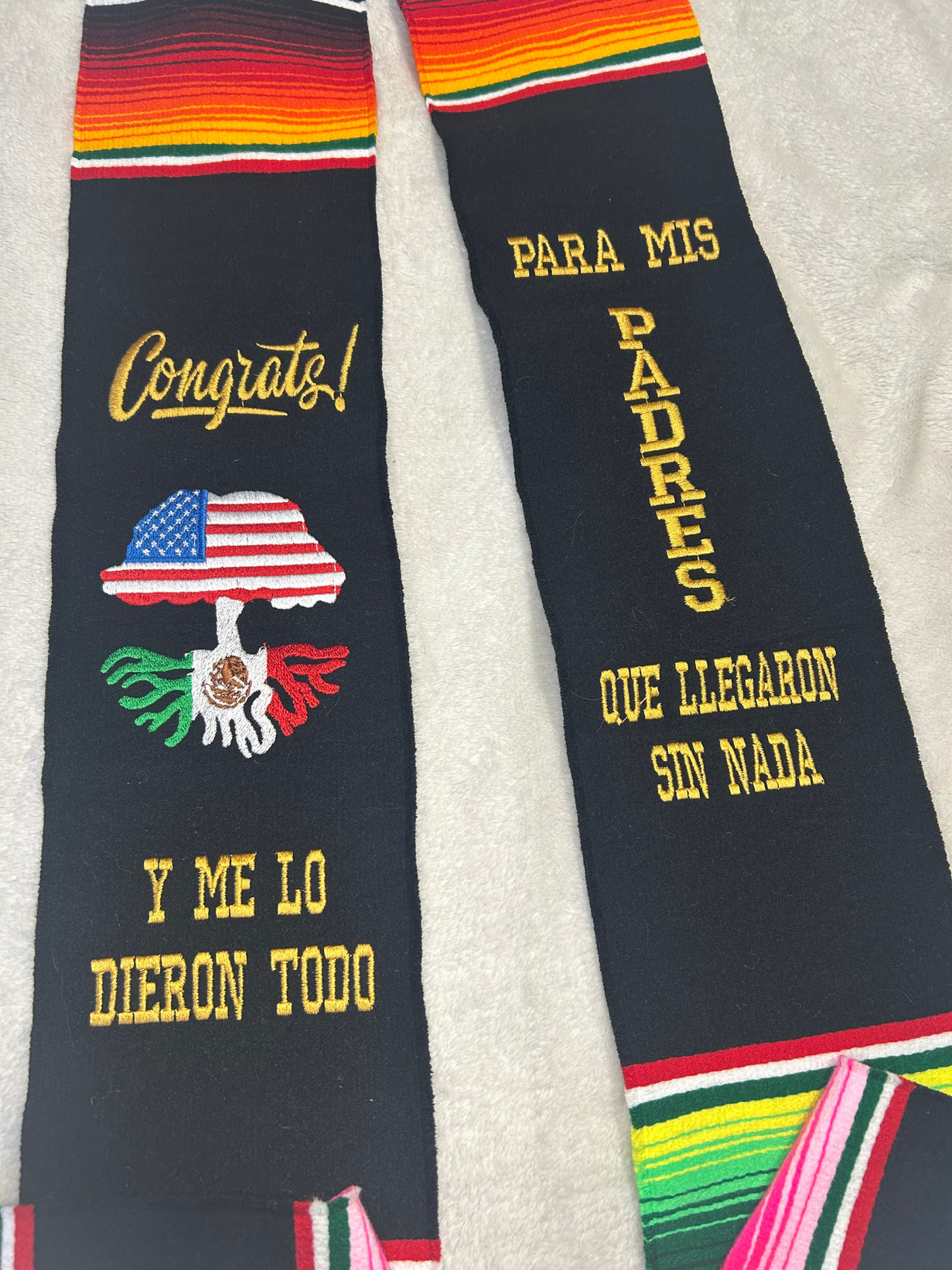 Mexican Graduation Stole Class Of 2026