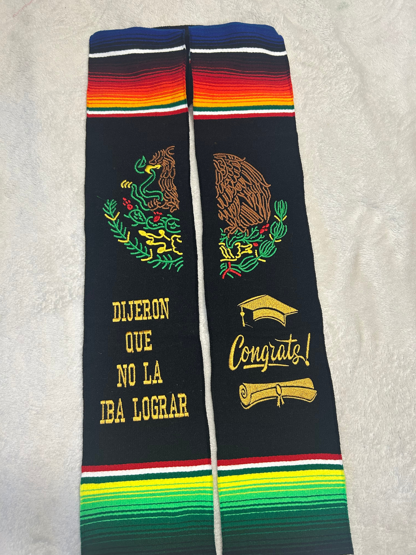 Mexican Graduation Stole Class Of 2026